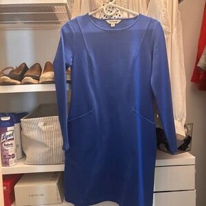 Size 2 Petite Biden Women’s Blue Seeater Dress